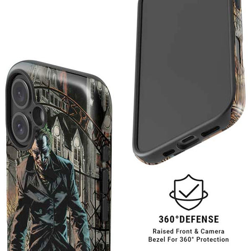 DC Comics The Joker Walking Dark Grounds Comic Art By Lee Bermejo iPhone 16 Plus Magsafe Impact Case
